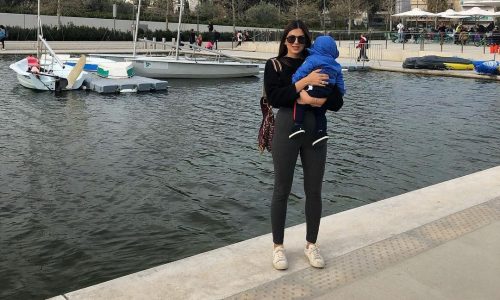 Σταματίνα Τσιμτσιλή: Εδώ πηγαίνει βόλτες με τα παιδιά της (pics)