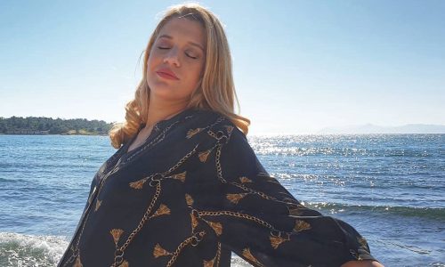 Τζένη Θεωνά: Μήπως έφτασε η ώρα για να γεννήσει; Αυτό δείχνει η φώτο της (pics)