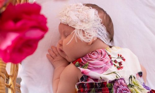 Η γνωστή τραγουδίστρια μας συστήνει την κόρη της ένα μήνα μετά τη γέννησή της  (pics)