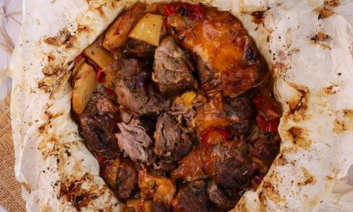 Συνταγή για χοιρινό γκιούλμπασι