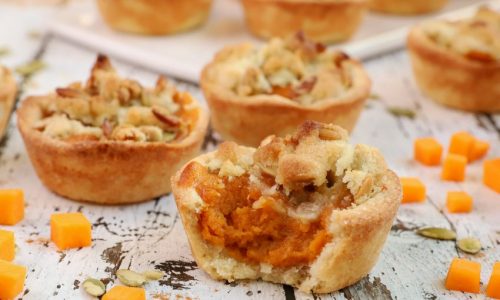 Συνταγή για πεντανόστιμα ταρτάκια κολοκύθας