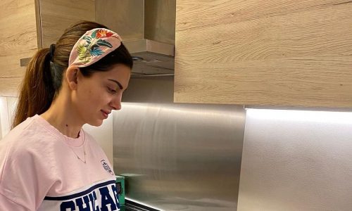 Χαμός στην κουζίνα της Σταματινας Τσιμτσιλή - Η φώτο που δημοσίευσε (pics)