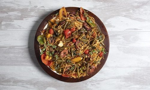 Το μυστικό του Άκη για να φάνε τα παιδιά φασολάκια είναι η χωριάτικη μακαρονάδα