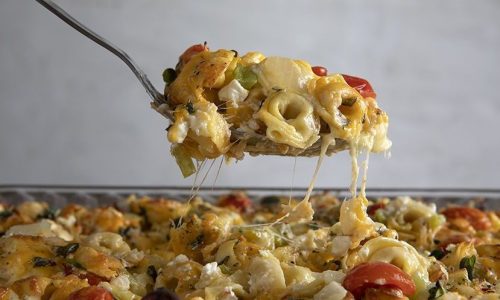 Τορτελίνια με τυρί στον φούρνο - Εύκολο και νόστιμο φαγητό σε χρόνο dt