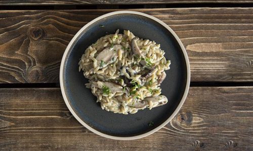 Εύκολη και νόστιμη συνταγή για κριθαρότο με μανιτάρια