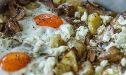 Συνταγή για παιδιά: Πατάτες με αβγά στον φούρνο