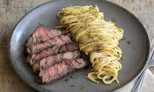 Συνταγή για όλη την οικογένεια: Creamy steak pasta