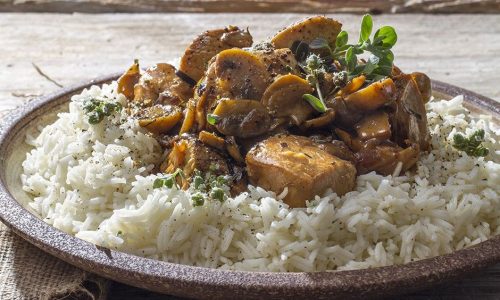 Κοτόπουλο αλά κρεμ -  Έτοιμο σε 10 λεπτά