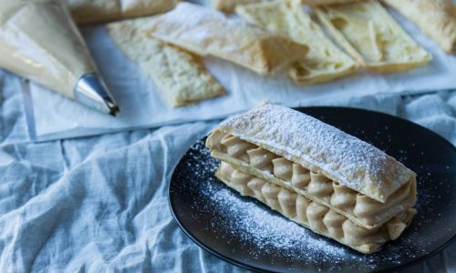 Μιλφέιγ με γέμιση πατισερί φυστικοβούτυρο - Διαφορετικό και πεντανόστιμο
