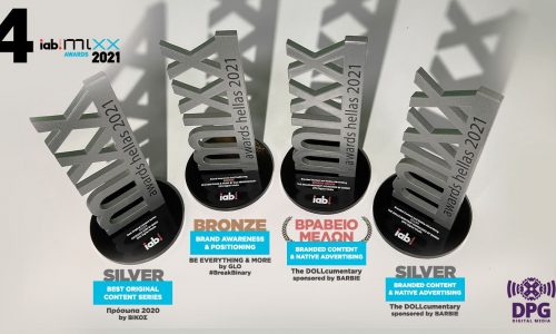 Σημαντικές διακρίσεις για τη DPG Digital Media στα IAB MIXX AWARDS 2021