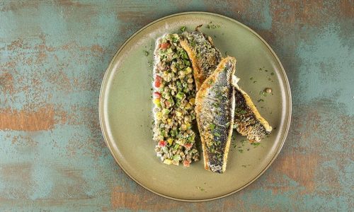 Λαβράκι με φακές - Μια ιδιαίτερα θρεπτική συνταγή για παιδιά