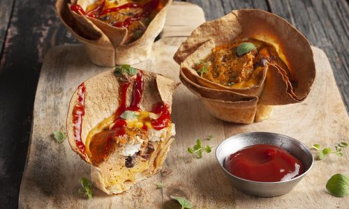 Εύκολο σνακ για παιδιά: Φωλιές τορτίγιας με ομελέτα