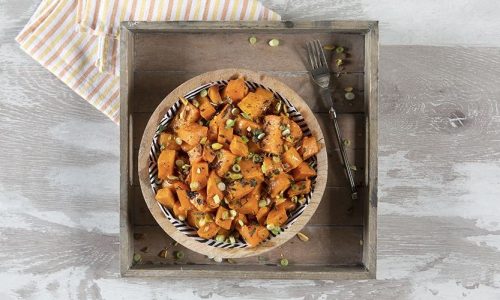 Γλυκοπατατοσαλάτα για τα πιο επίσημα τραπέζια σας και όχι μόνο