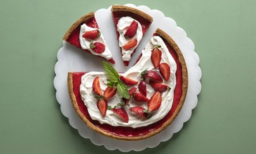 H πιο φραουλένια τάρτα