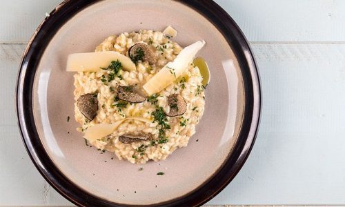 Ριζότο με τρούφα από τον Άκη Πετρετζίκη
