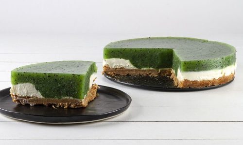 Ένα φανταστικό cheesecake με ακτινίδια