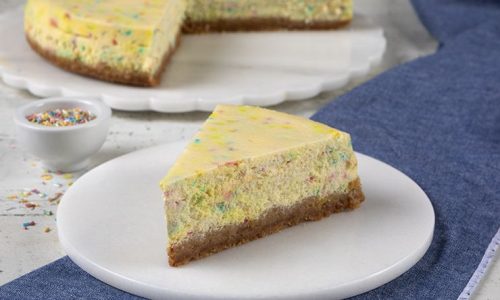Funfetti cheesecake - Ιδανικό για πάρτι!