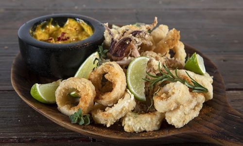 Τραγανά καλαμαράκια τηγανητά σε 10'