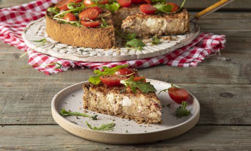 Τάρτα πατάτας με φέτα και μπέικον από τον Άκη Πετρετζίκη