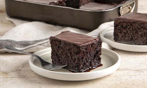 Σοκολατόπιτα σιροπιαστή με επικάλυψη σοκολάτας - Τόσο νόστιμη