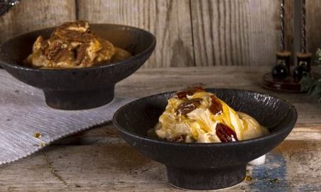 Σπιτικό παγωτό γιαούρτι με κολοκύθα