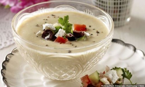 Κρύα σούπα με ρεβίθια και ταχίνι - Νόστιμη και καλοκαιρινή