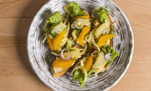 "Απογειωτικές" μπρουσκέτες: Με φινόκιο, λεμόνι, πορτοκάλι, τζίντζερ