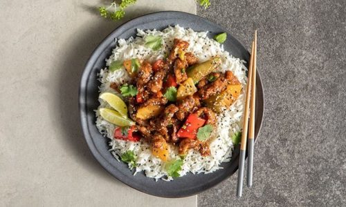 Eύκολη συνταγή για γλυκόξινο χοιρινό με ανανά