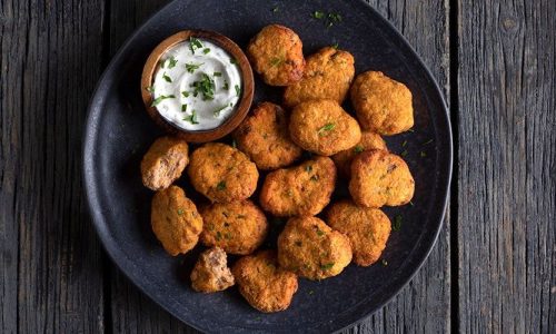 Κοτομπουκιές με γλυκοπατάτα- Ιδανικό σνακ για τα παιδιά