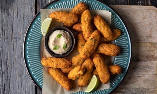 Κροκέτες με γλυκοπατάτα και κόκκινες φακές – Ιδανικό σνακ για παιδιά