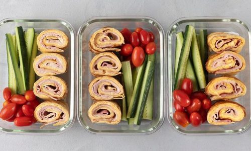 Γρήγορο σνακ για παιδιά : Wrap με ομελέτα και γαλοπούλα