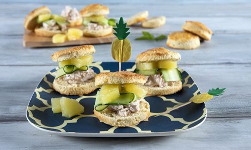 Scones με κοτόπουλο  - Ένα υγιεινό σνακ για όλη την οικογένεια