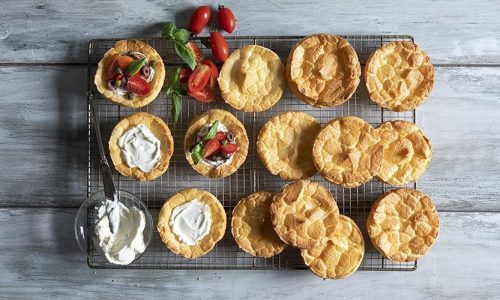 Cloud bread με τέσσερα υλικά και χωρίς γλουτένη