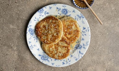 Τραγανό τηγανόψωμο με φέτα που λιώνει στο στόμα