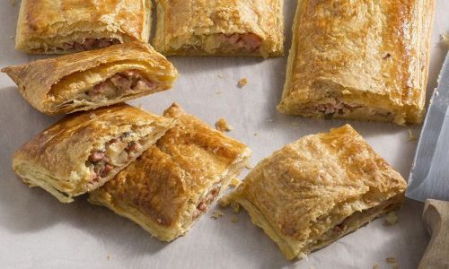 Νόστιμο κολατσιό για τα παιδιά: Λουκανικοπιτάκια με μήλα