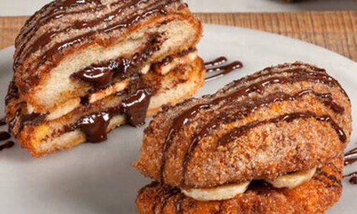 Fried banana burger στο τηγάνι - Τα παιδιά θα ξετρελαθούν