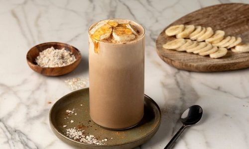 Smoothie με μπανάνα και καφέ - Έτοιμο σε λιγότερο από 10 λεπτά