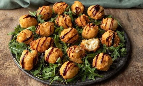 Γρήγοροι λουκουμάδες με φέτα