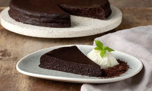 Σοκολατόπιτα με 4 υλικά χωρίς προσθήκη κρυσταλλικής ζάχαρης