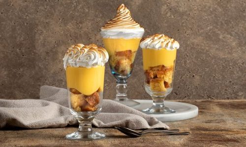 Trifle με λεμόνι και μαρέγκα -  Δροσερό και νόστιμο γλυκό