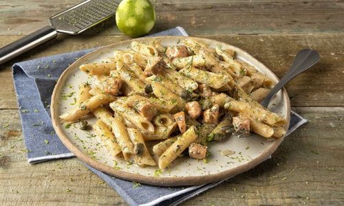 Πένες με βότκα και σολομό - Στο πιάτο σας σε 25 λεπτά