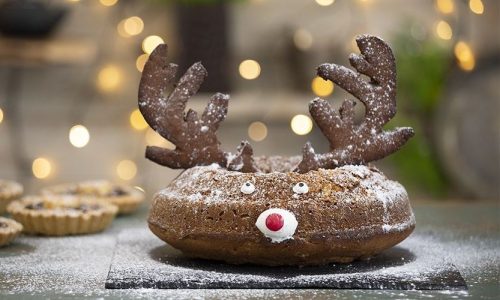 Χριστουγεννιάτικο κέικ τάρανδος - Τα παιδιά θα ενθουσιαστούν