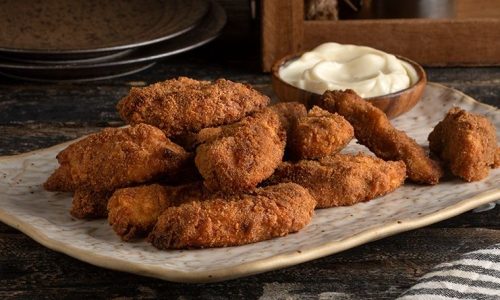 Λαχταριστές κοτομπουκιές με κοτόπουλο leftover