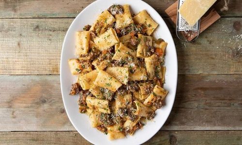 Ριγκατόνι με μοσχαρίσια μάγουλα μπρεζέ - Λαχταριστή και πεντανόστιμη συνταγή