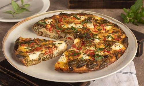 Ομελέτα φούρνου με μπάμιες - Διαφορετική και πολύ νόστιμη