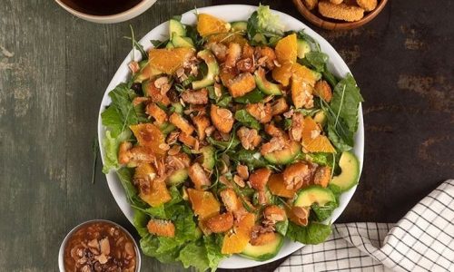 Νηστίσιμη σαλάτα με vegan nuggets - Έτοιμη σε 20 λεπτά