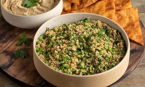 Ταμπουλέ με αρακά - Μια νόστιμη και γρήγορη σαλάτα