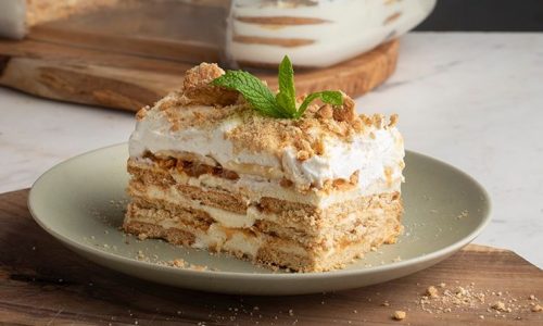 Γλυκό ψυγείου banoffee - Αφράτο και λαχταριστό