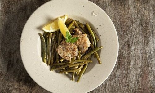 Κοτόπουλο λεμονάτο με φασολάκια - Αξίζει να το δοκιμάσετε