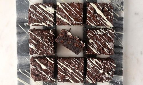 Brownies στη φριτέζα αέρος  - Aπολαύστε τα σε λίγα μόνο λεπτά